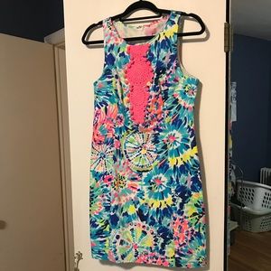 EUC Lilly Pulitzer Adara Shift in Dive In, size 8